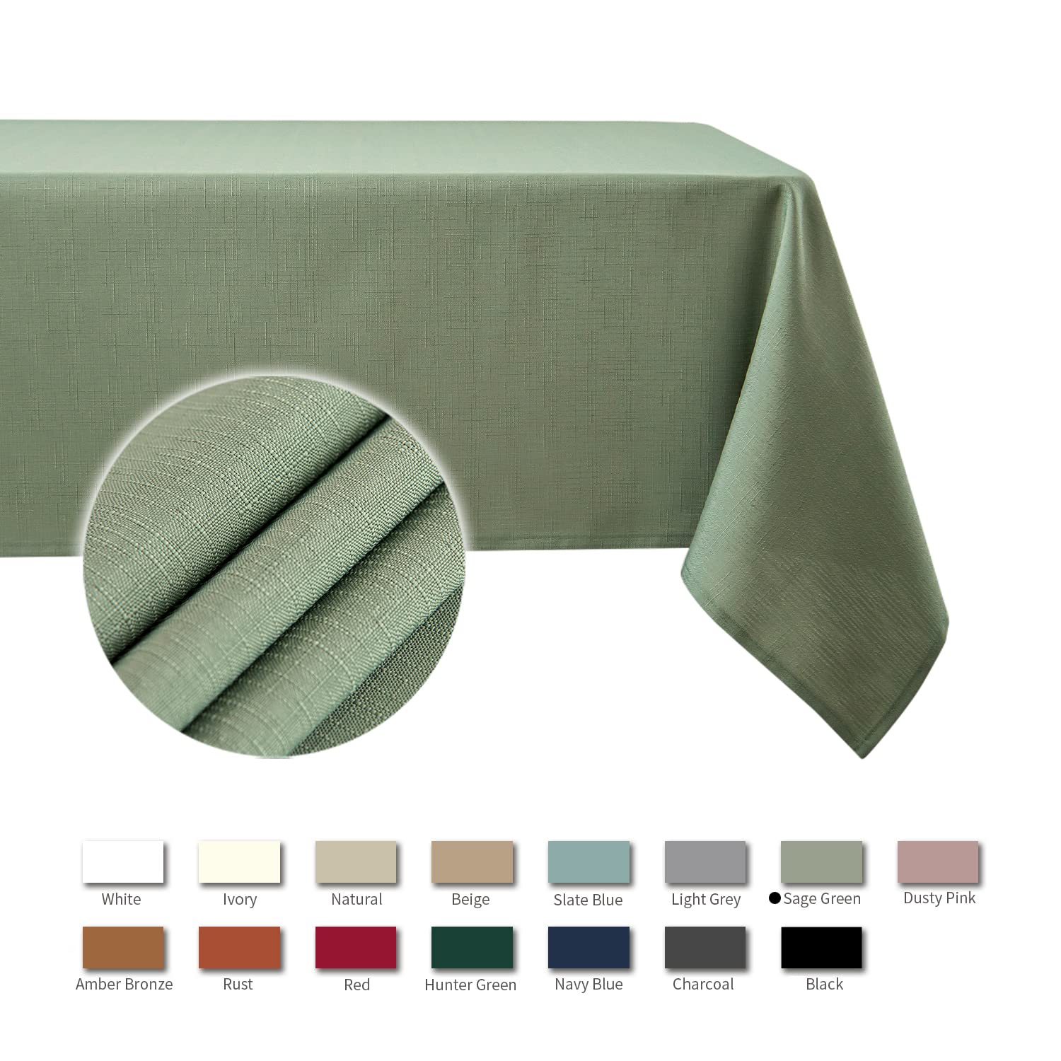 Foto 5 pulgar | Mantel Maxmill Slubby Texture 150x264 Cm - Venta Internacional