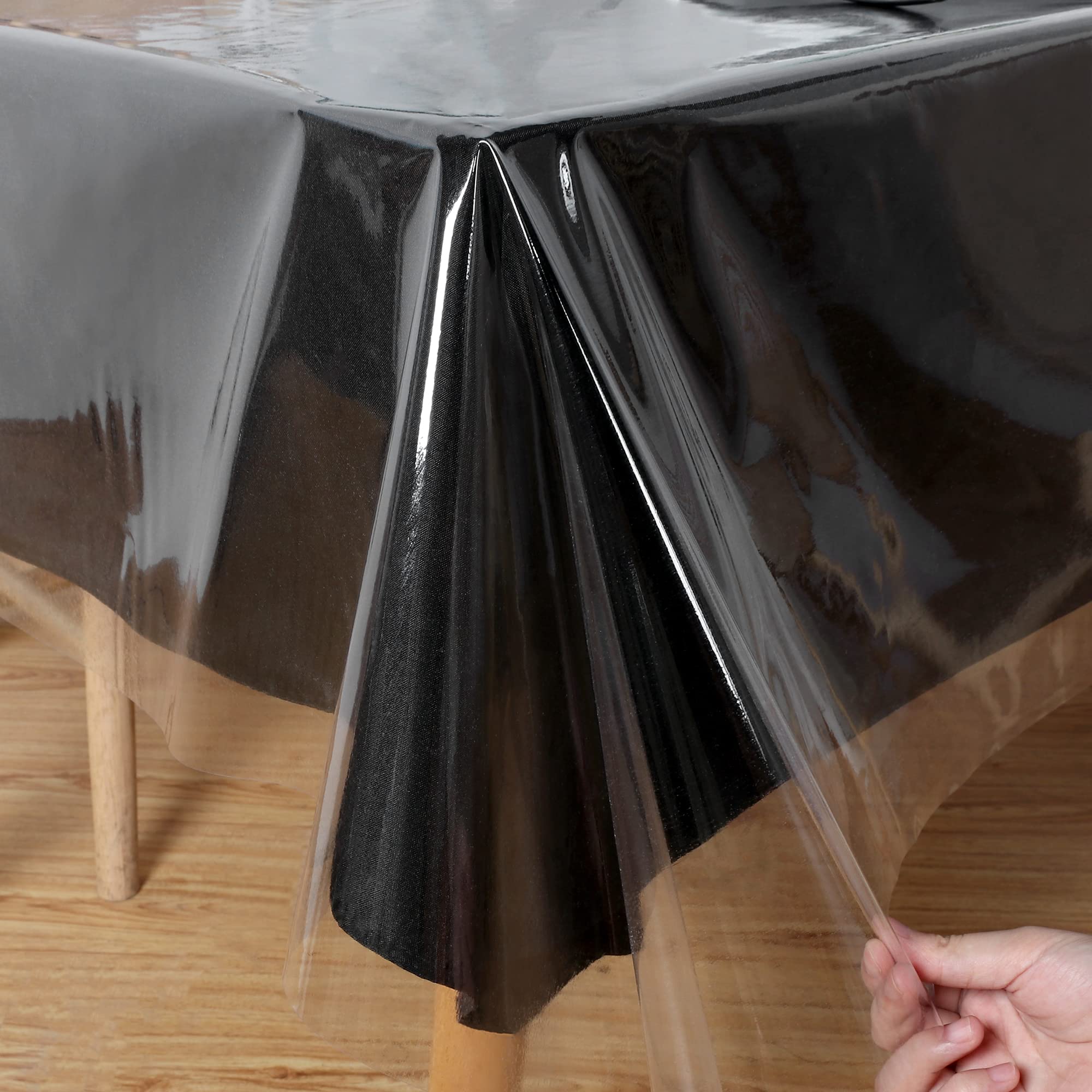 Foto 3 pulgar | Mantel Obstal Plástico Transparente 137x274 Cm Impermeable - Venta Internacional