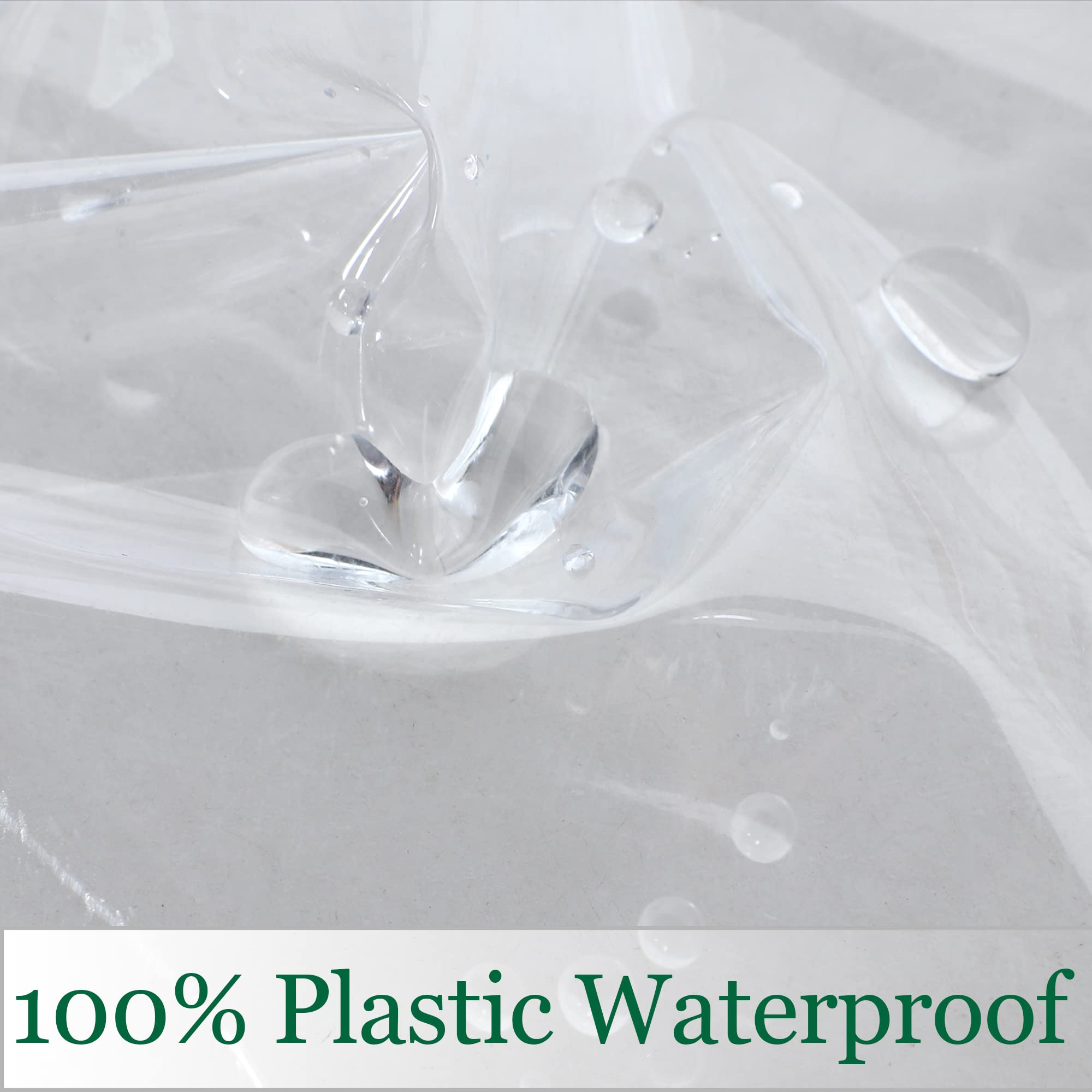 Foto 7 pulgar | Mantel Obstal Plástico Transparente 137x274 Cm Impermeable - Venta Internacional