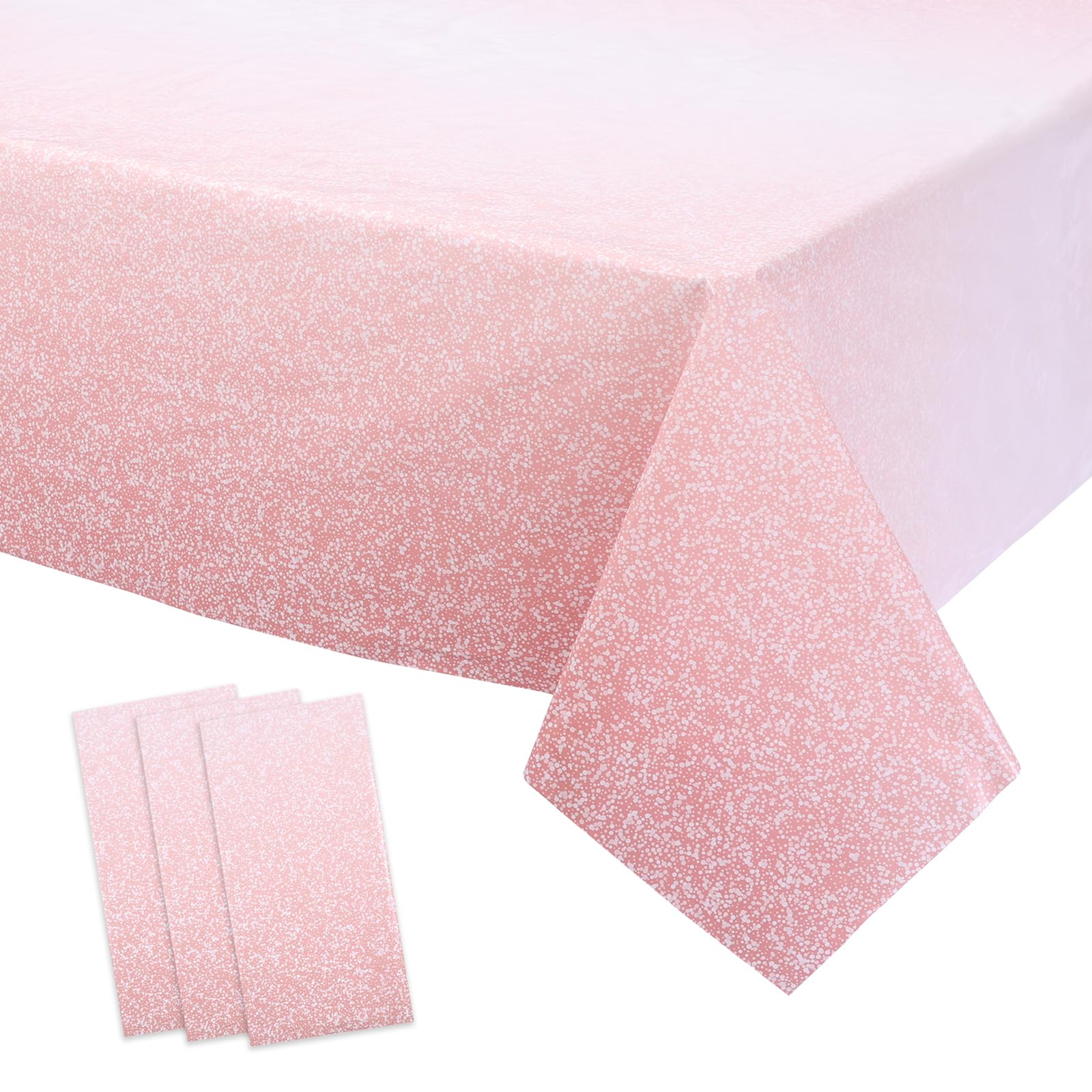 Foto 3 pulgar | Mantel Kesfey Ombre Oro Rosa 137 x 274 cm  3 Piezas  - Venta Internacional