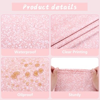 Foto 6 | Mantel Kesfey Ombre Oro Rosa 137 x 274 cm 3 Piezas - Venta Internacional