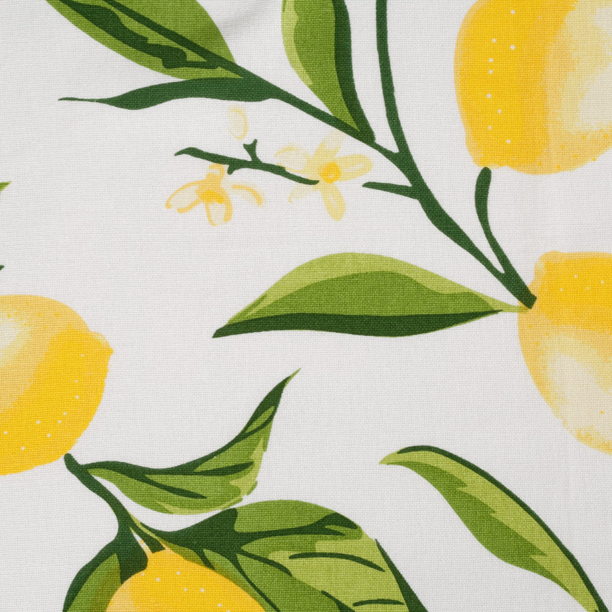 Foto 2 | Mantel Redondo Dii Lemon Bliss, 100% Algodón, 70 Cm - Venta Internacional.