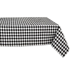 Foto 1 | Mantel Dii Harlequin 100% Algodón 52 X 52 Cm Negro Y Crema - Venta Internacional.