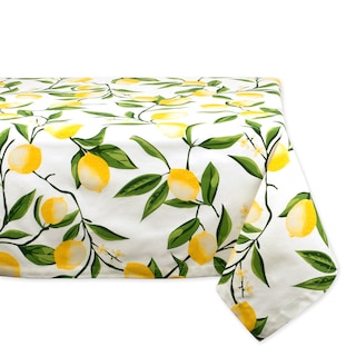 Foto 1 | Mantel Dii Lemon Bliss 100% Algodón 132 X 132 Cm - Venta Internacional.
