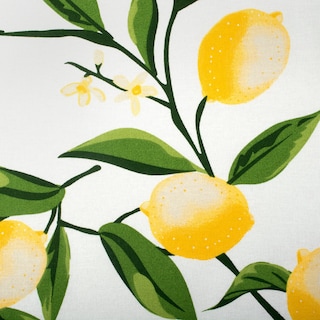 Foto 2 | Mantel Dii Lemon Bliss 100% Algodón 132 X 132 Cm - Venta Internacional.