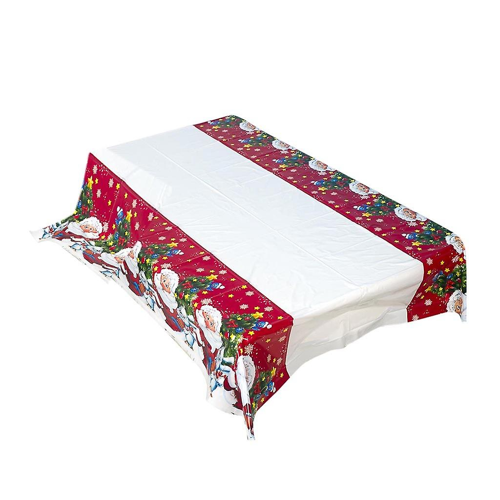 Foto 1 | Mantel Navideño Huoguo Pvc Impermeable 180x110 Cm - Venta Internacional.