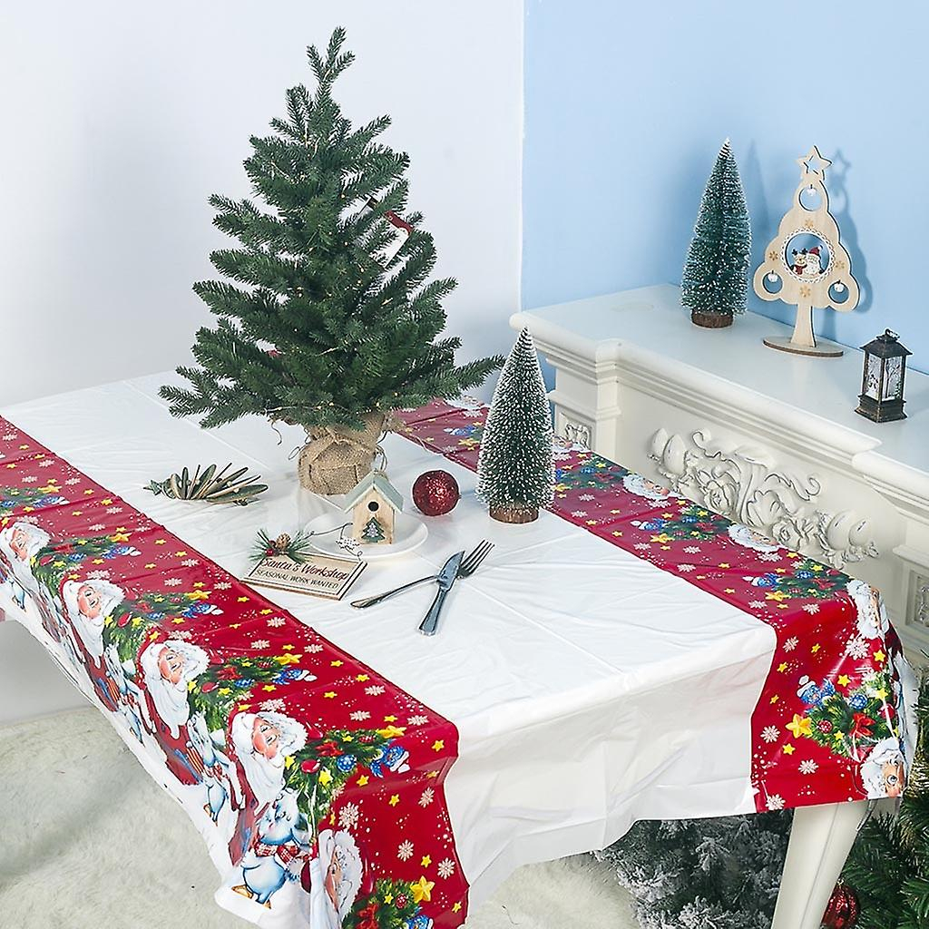 Foto 3 pulgar | Mantel Navideño Huoguo Pvc Impermeable 180x110 Cm - Venta Internacional.