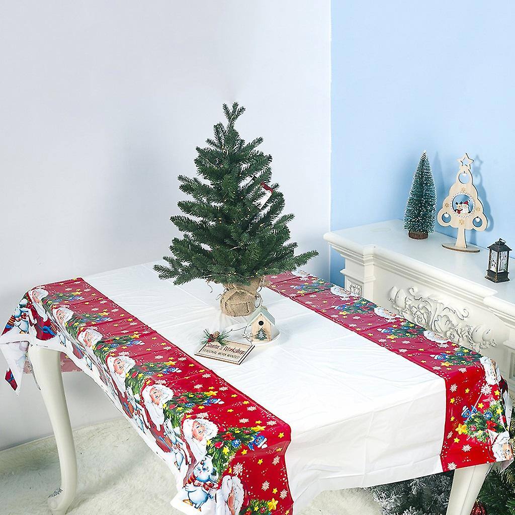 Foto 4 pulgar | Mantel Navideño Huoguo Pvc Impermeable 180x110 Cm - Venta Internacional.