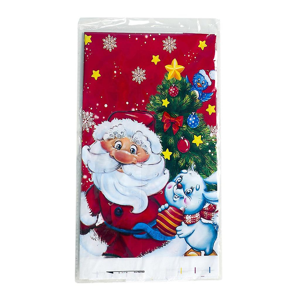 Foto 5 pulgar | Mantel Navideño Huoguo Pvc Impermeable 180x110 Cm - Venta Internacional.