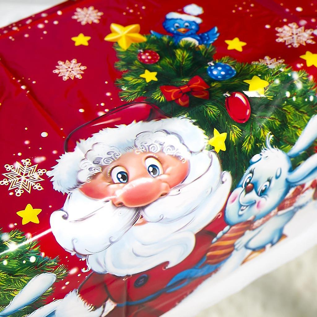 Foto 6 pulgar | Mantel Navideño Huoguo Pvc Impermeable 180x110 Cm - Venta Internacional.