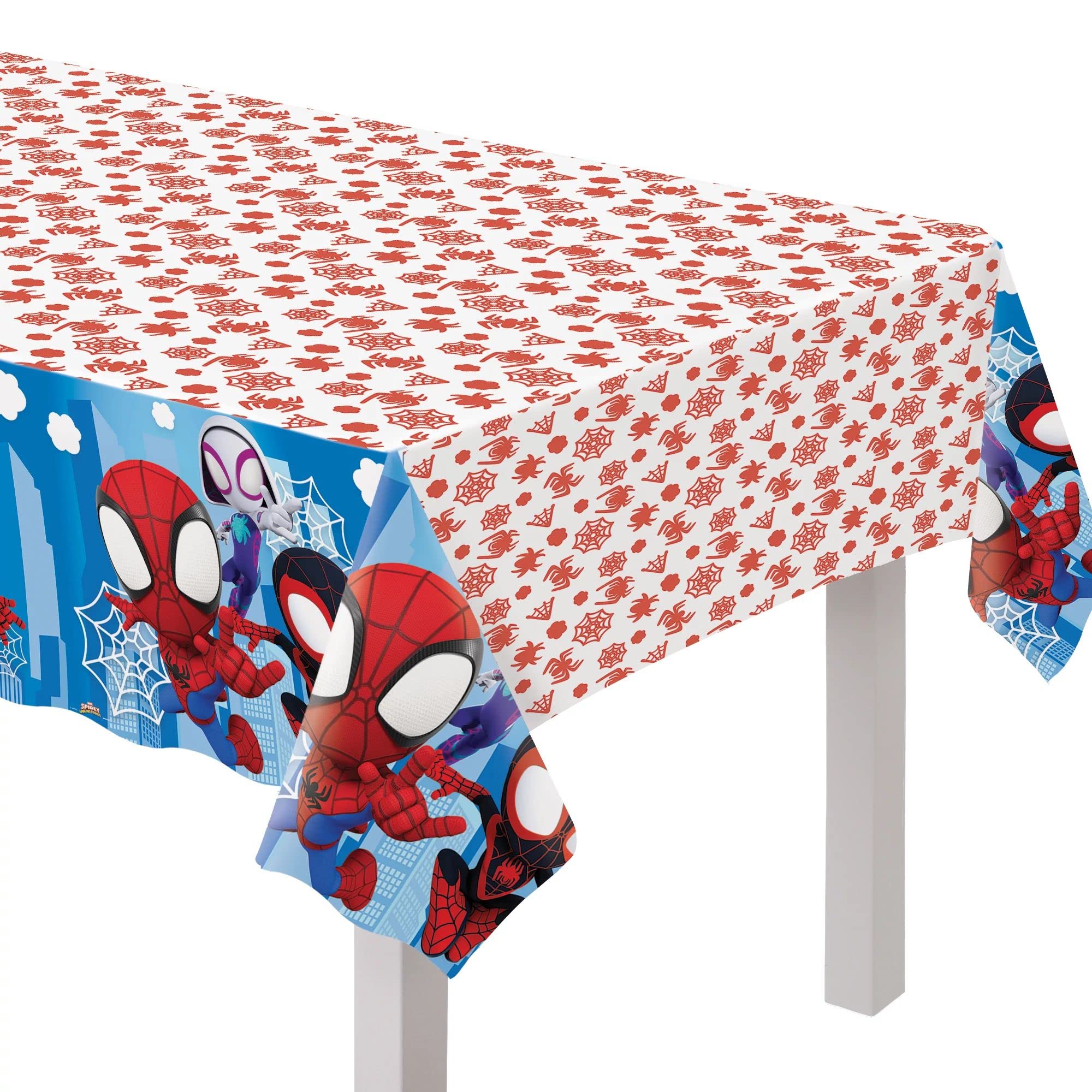 Foto 1 | Mantel De Mesa Amscan Spidey & Friends, Plástico, 137 Cm X 244 Cm - Venta Internacional.