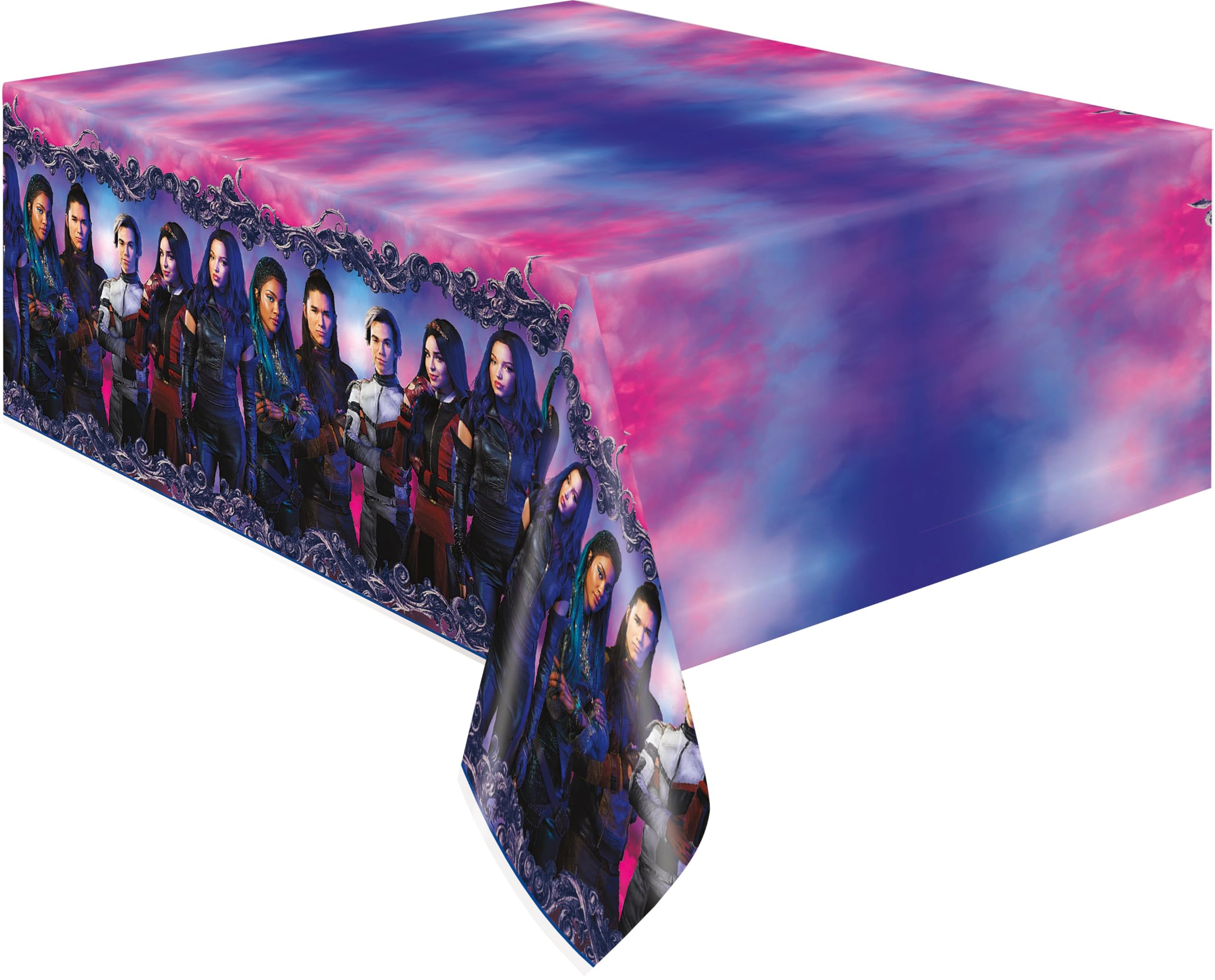 Mantel De Mesa Unique Disney Descendants 3, Rectangular, 54 X 84 Cm - Venta Internacional.