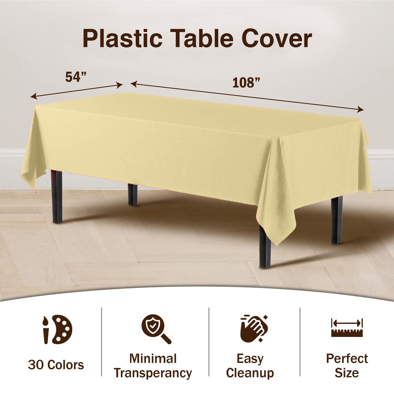 Foto 4 pulgar | Mantel Exquisite Premium Amarillo Claro, Paquete De 12 - Venta Internacional.