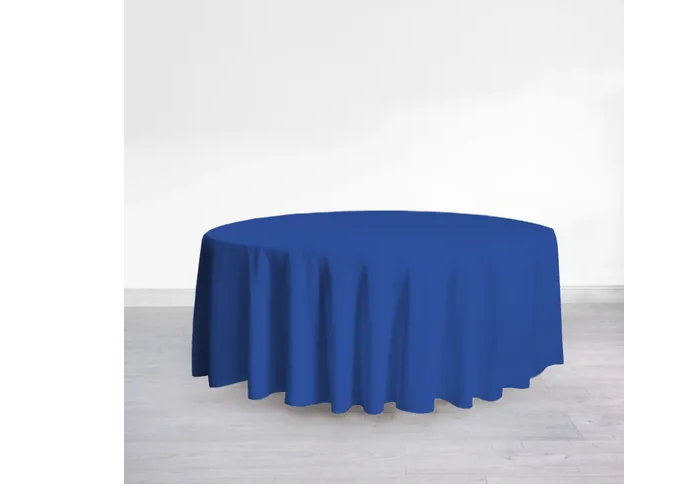 Elegante Mantel Xtellar Para Mesa Redonda De 2.90m De Lujo En Colores Luxor