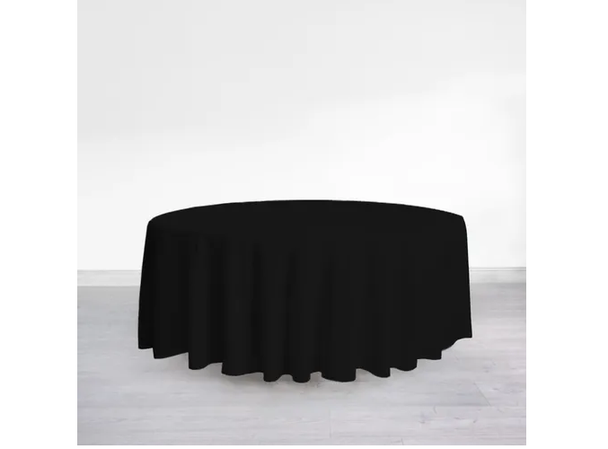Elegante Mantel Xtellar Para Mesa Redonda De 2.90m De Lujo En Colores Luxor