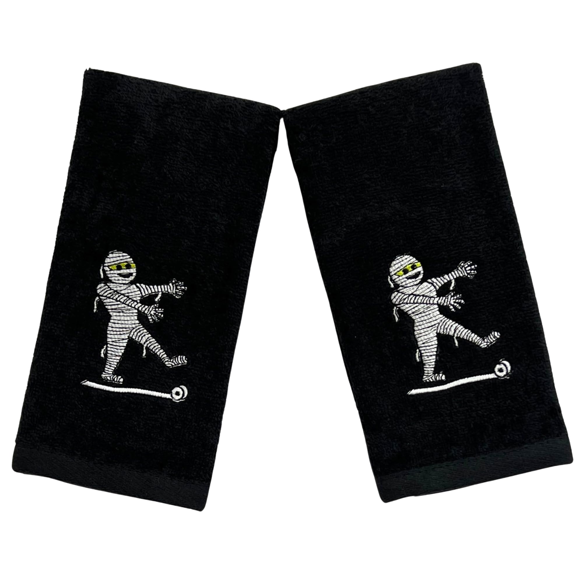 Foto 5 pulgar | Toallas Para Dedos Serafina Home Halloween Mummy 2  Color Negro  Algodón - Venta Internacional.