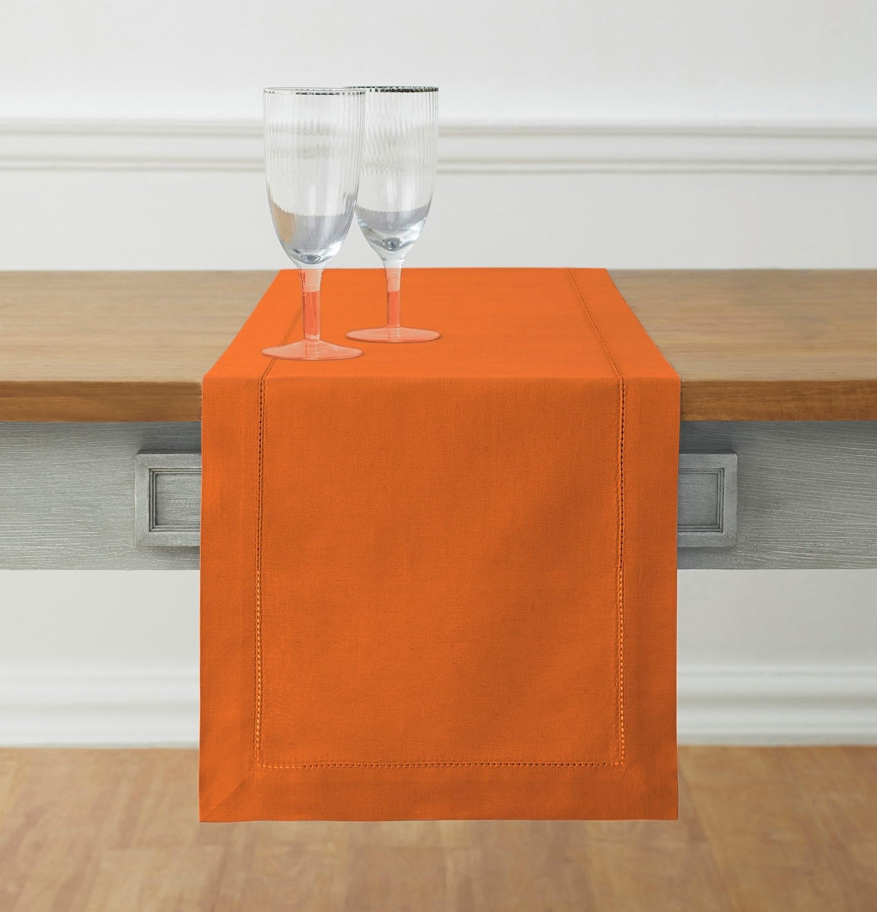 Foto 2 pulgar | Table Runner Solino Home Pumpkin Spice, 229 Cm, Algodón Y Lino - Venta Internacional.