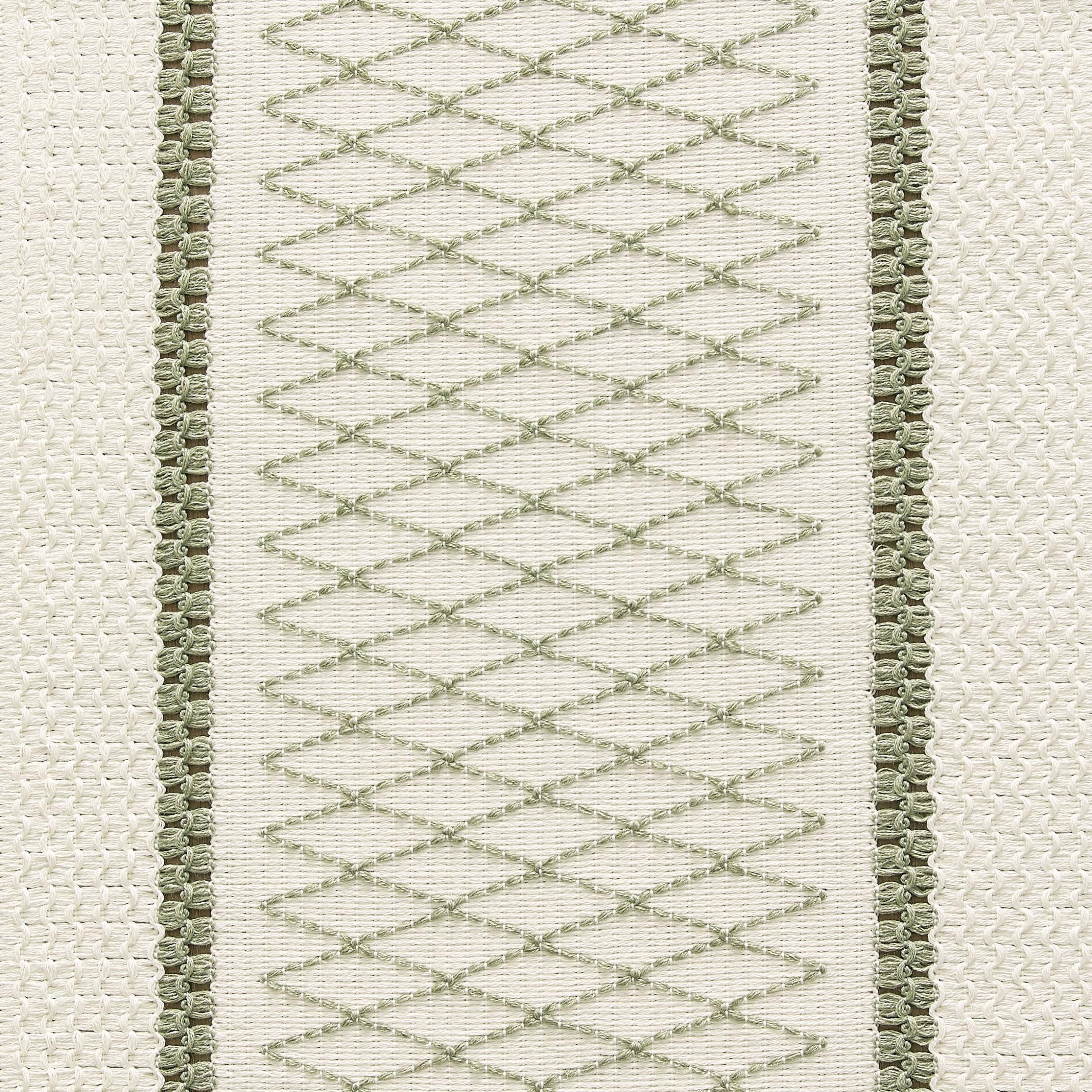 Foto 7 pulgar | Tapete De Mesa Zeemart, Estilo Macramé, Bicolor, 30 X 230 Cm, Color Verde - Venta Internacional.