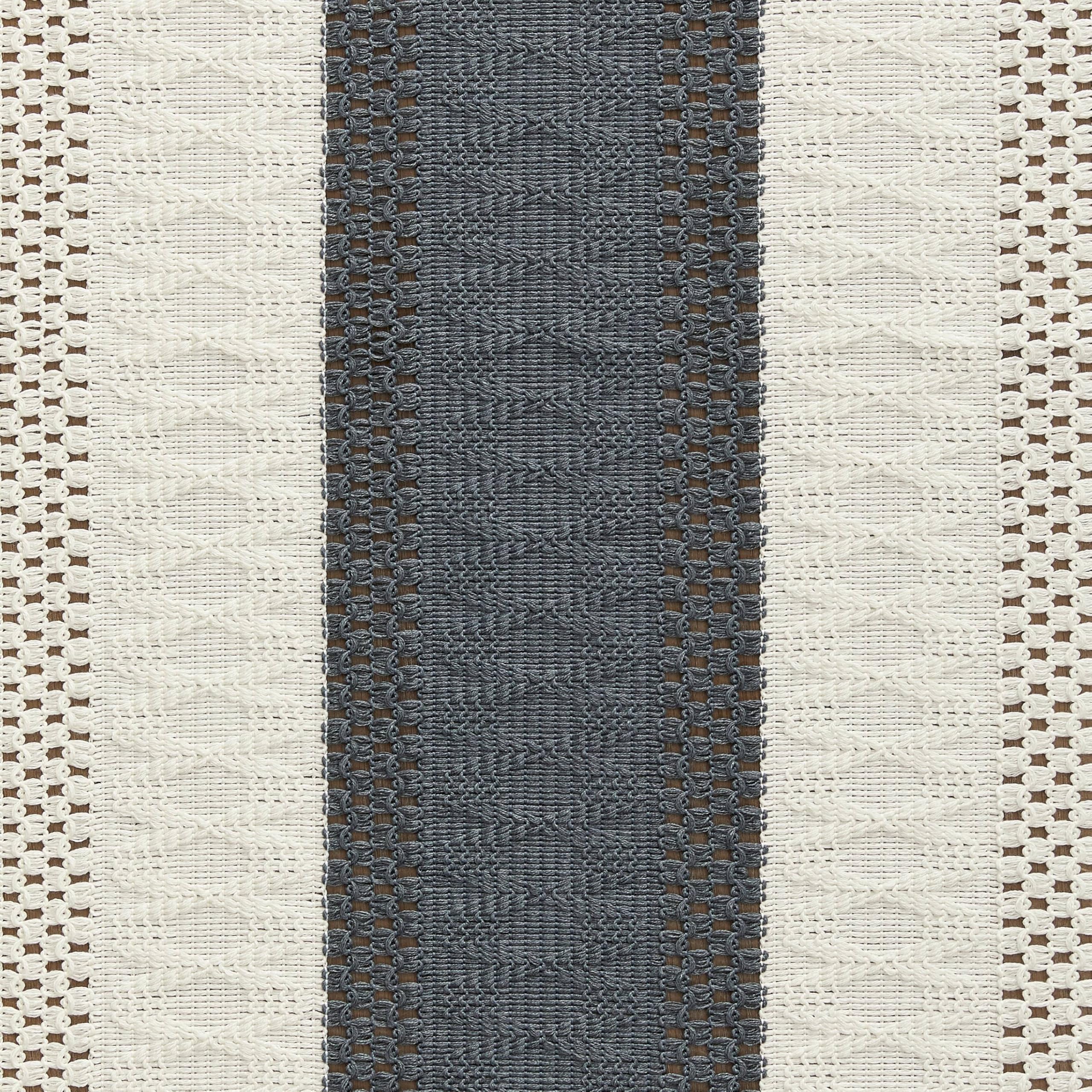 Foto 7 pulgar | Camino De Mesa Zeemart, Estilo Macramé, Bicolor, 36 X 150 Cm, Color Carbón - Venta Internacional.