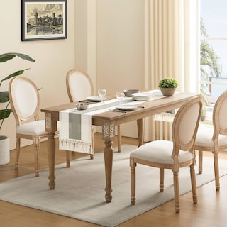 Foto 3 | Camino De Mesa Zeemart, Estilo Macramé, Bicolor, 35 X 275 Cm, Color Beige Oscuro - Venta Internacional.