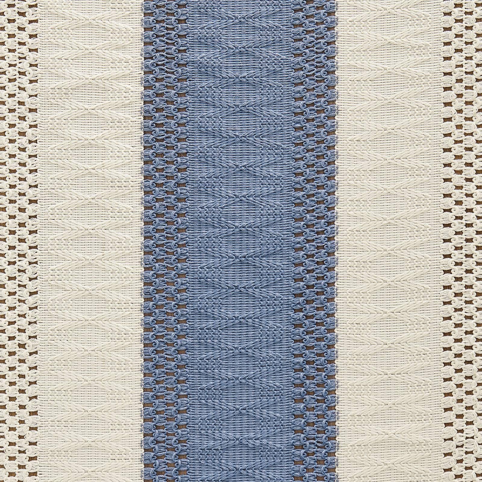 Foto 7 pulgar | Tapete De Mesa Zeemart, Estilo Macramé, Bicolor, 36 X 90 Cm, Azul/marfil - Venta Internacional.