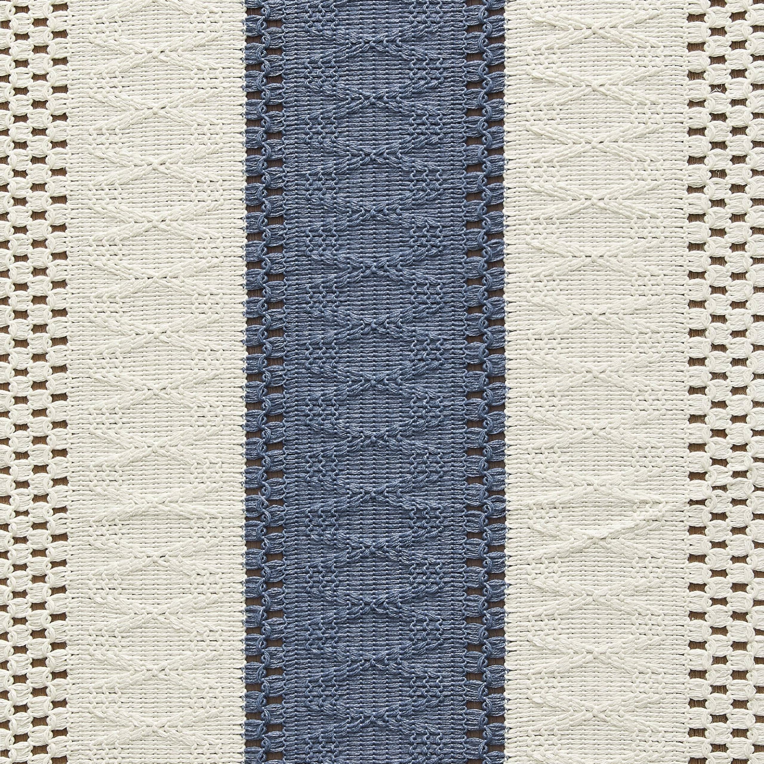 Foto 7 pulgar | Tapete De Mesa Zeemart, Estilo Macramé, Bicolor, 30 X 275 Cm, Azul/verde - Venta Internacional.