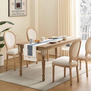 Foto 3 | Tapete De Mesa Zeemart, Estilo Macramé, Bicolor, 36 X 90 Cm, Azul Marino Y Marfil - Venta Internacional.