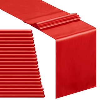 Foto 1 | Camino De Mesa B-cool Rojo Satinado 30 X 275 Cm Para Bodas, 20 Unidades - Venta Internacional.