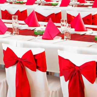 Foto 3 | Camino De Mesa B-cool Rojo Satinado 30 X 275 Cm Para Bodas, 20 Unidades - Venta Internacional.