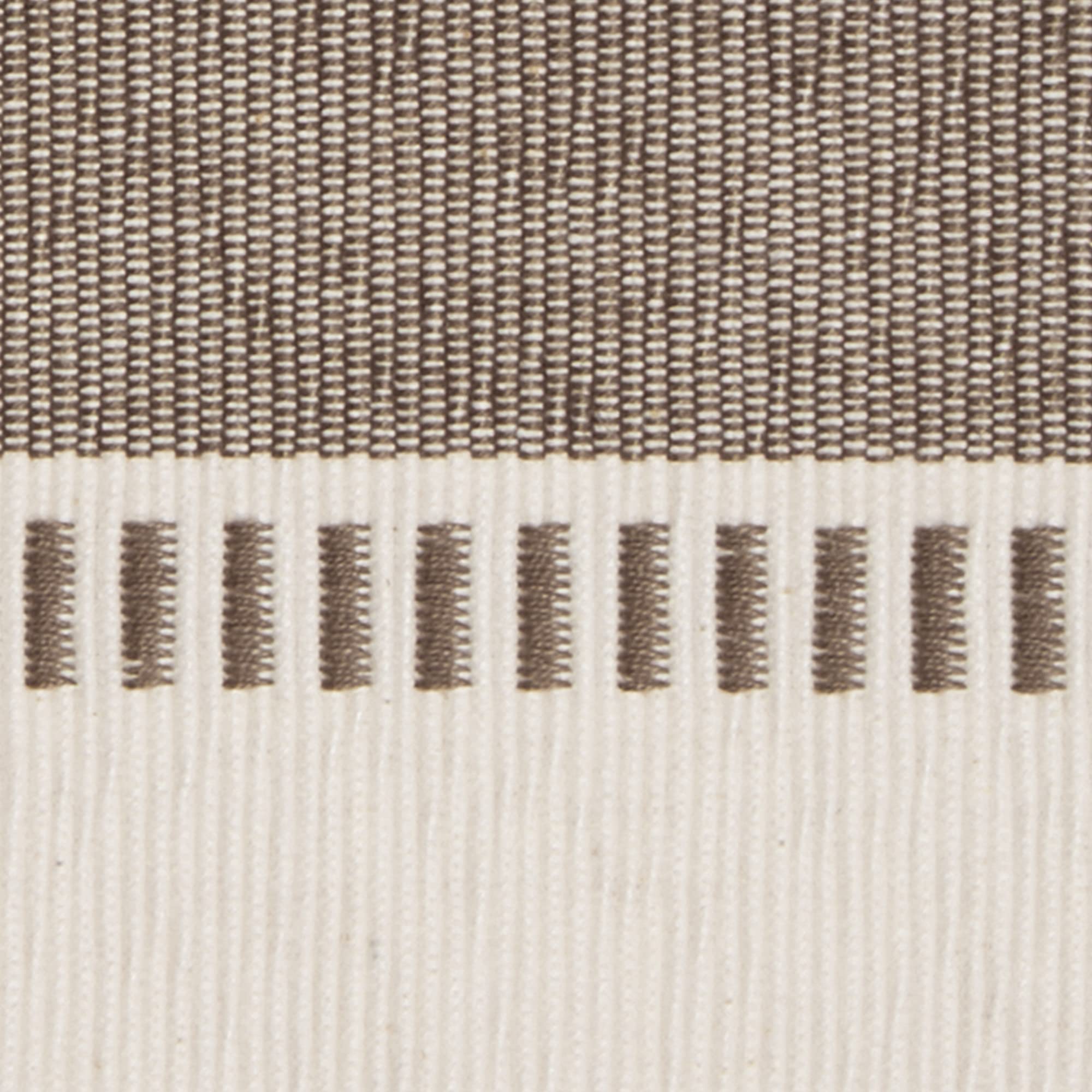 Foto 4 pulgar | Camino De Mesa Dii Dobby Stripe Tejido 33 X 275 Cm, Color Marrón, 100% Algodón - Venta Internacional.