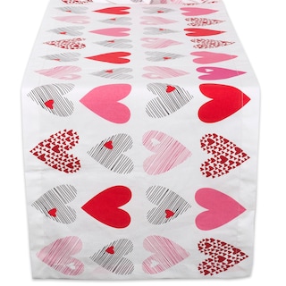 Foto 1 | Table Runner Dii Collage De Corazones Para El Día De San Valentín, 35 X 180 Cm - Venta Internacional.