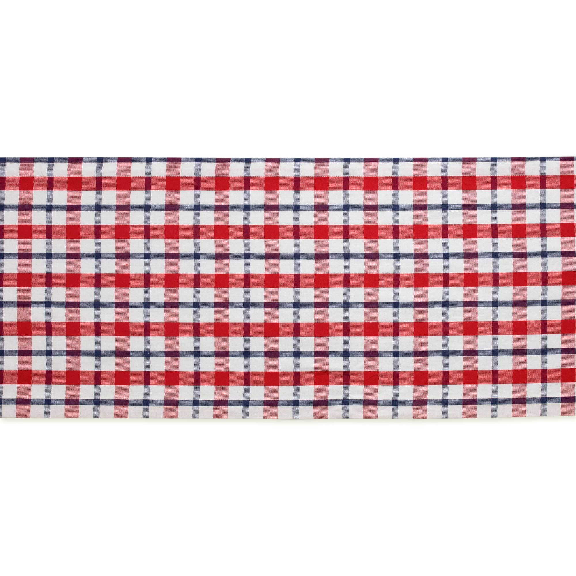 Foto 5 pulgar | Camino De Mesa Dii American Plaid, 100% Algodón, 14 X 72 Pulgadas - Venta Internacional.