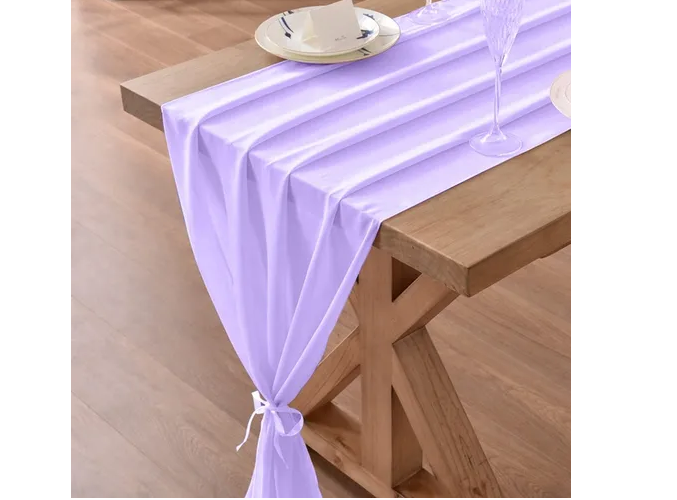 Foto 6 pulgar | Camino De Mesa Elegante Xtellar De 30*300cm En Gasa Boho Para Celebraciones Únicas