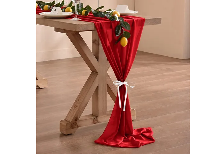 Foto 5 pulgar | 30*300cm Xtellar Camino De Mesa De Gasa Boho Decoración De Boda