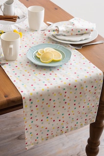 Foto 4 | Camino de Mesa Dii Con Estampado De Lunares para Fiestas 14 X 72 Pulgadas - Venta Internacional