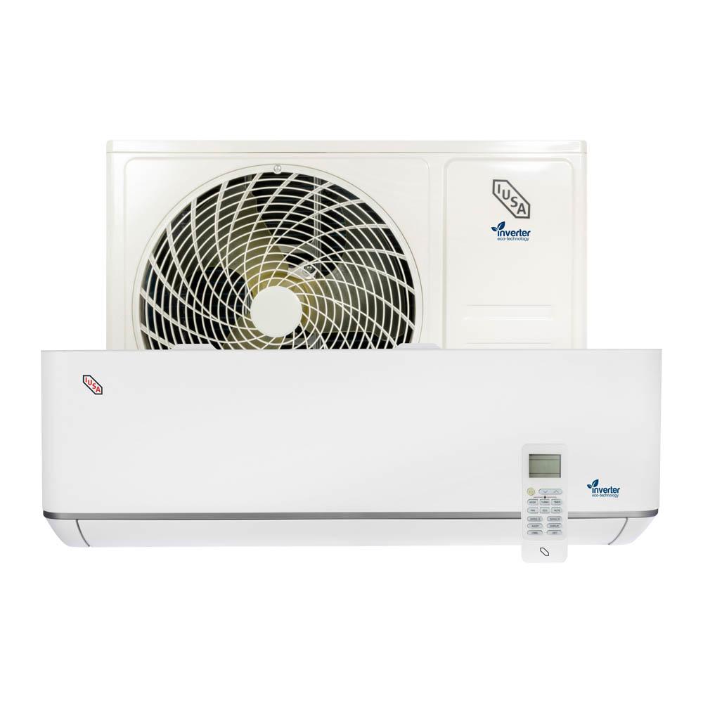 Aire Acondicionado, Frío y Calor 220 V, 1.5 Tonelada, Inverter, Mini Split Iusa 268456 color Blanco