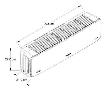 Foto 5 | Minisplit Whirlpool Wa6060q de 1 Tonelada