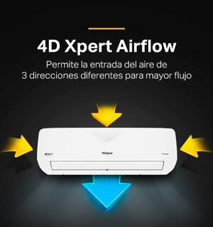 Foto 7 | Minisplit Whirlpool WA5160Q color Blanco Inverter 1.5 Toneladas solo Frío