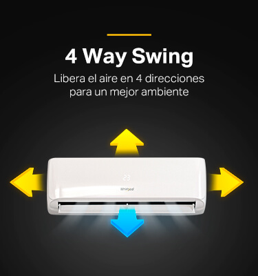Foto 5 pulgar | Minisplit Whirlpool Classic 1.5 Toneladas solo Frío Swa3120q