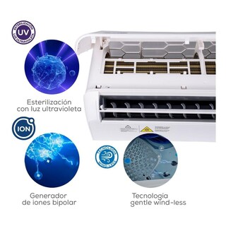 Foto 3 | Minisplit Inverter Medicair Evans Frío 1.5 ton 220 V 6 Filtros