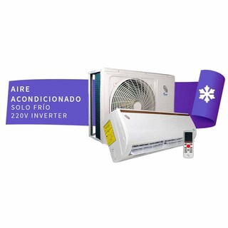 Foto 4 | Minisplit IUSA 1 Tonelada 220V Frío Inverter Ahorro de Energía
