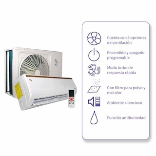 Foto 5 | Minisplit IUSA 1 Tonelada 220V Frío Inverter Ahorro de Energía