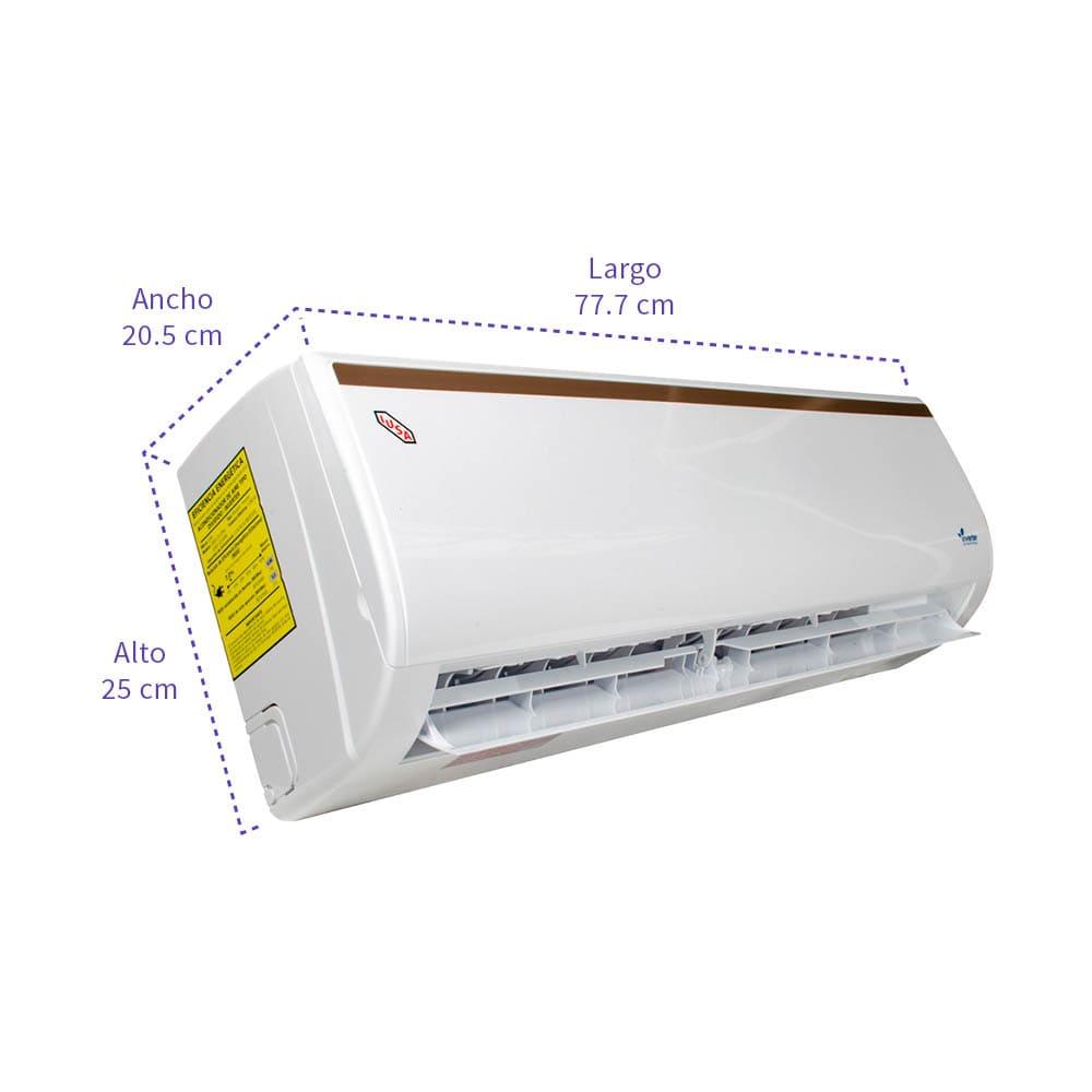Foto 6 | Minisplit IUSA 1 Tonelada 220V Frío Inverter Ahorro de Energía