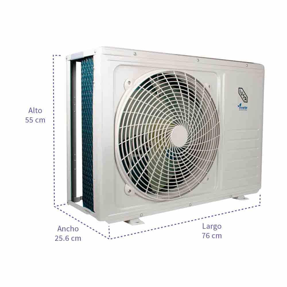 Foto 7 | Minisplit IUSA 1 Tonelada 220V Frío Inverter Ahorro de Energía
