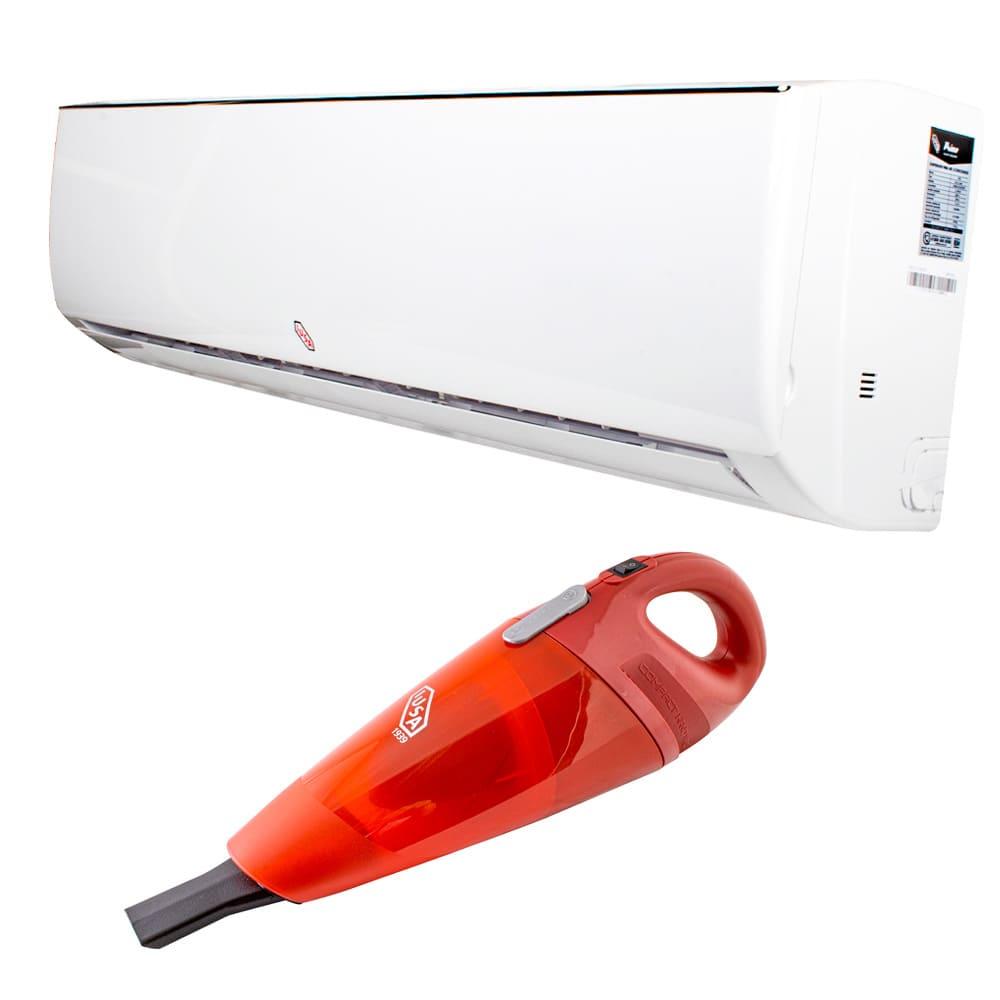 Foto 1 | Kit Mini Split Primo 1 Tonelada solo Frío 220 V + Aspiradora de Mano Iusa