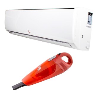 Foto 1 | Kit Mini Split Primo 1 Tonelada solo Frío 220 V + Aspiradora de Mano Iusa