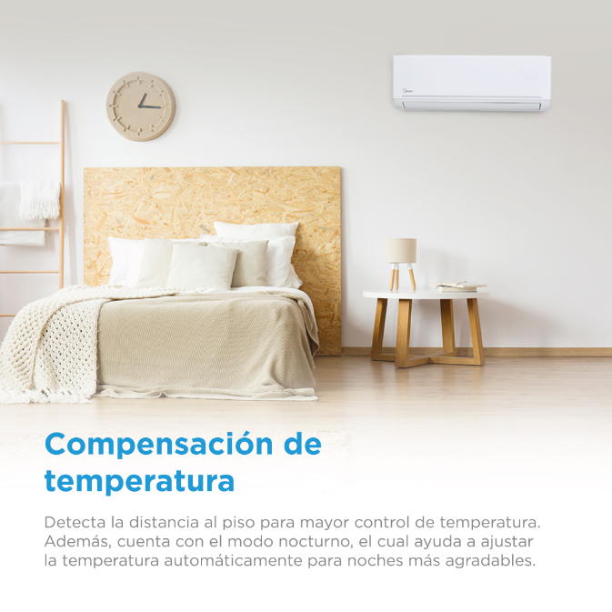 Foto 7 | Minisplit Fresh+ Midea On/off Seer 11.5 2 Ton Frío/calor 220v