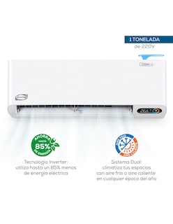 Foto 2 | Minisplit Inverter Evans 1ton Fresh Air Seer 23 Frio/calor