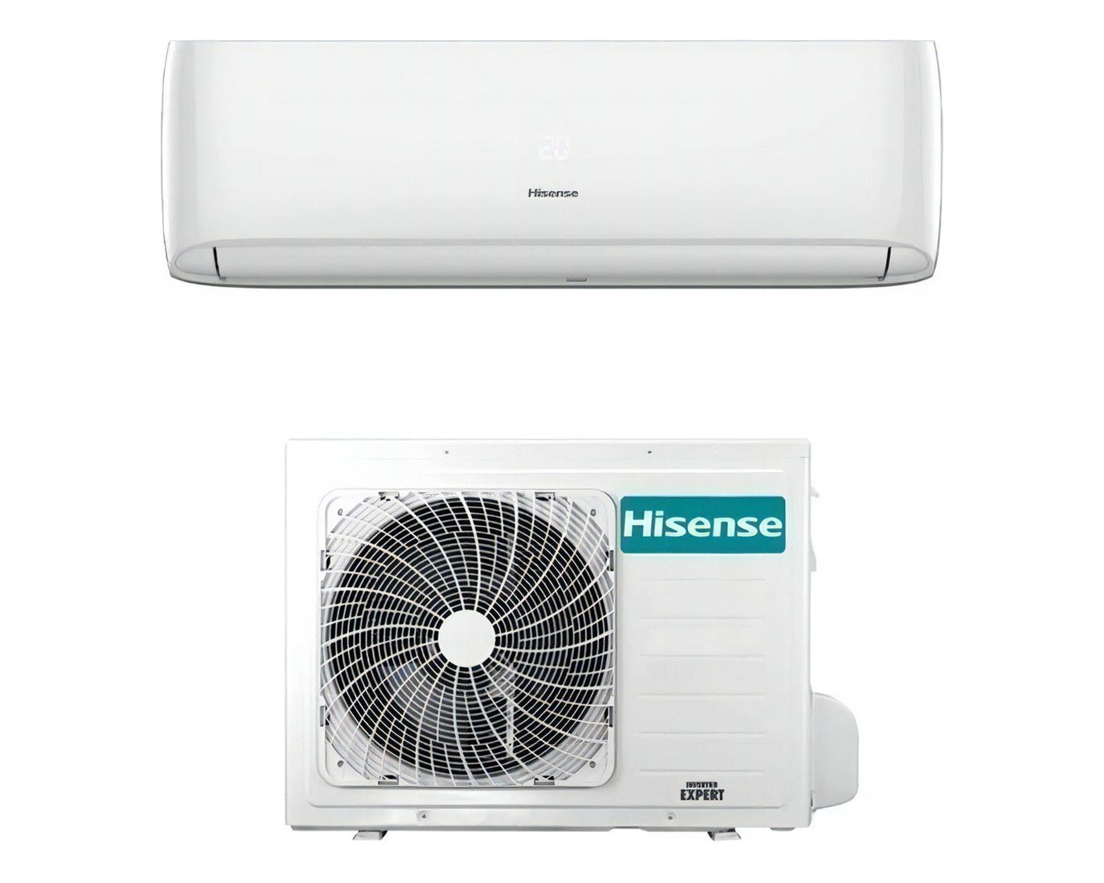 Aire Acond 18000 Btus On Of Frio Calor Hisense Ah182td Color Blanco Color Blanco