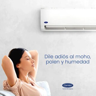 Foto 5 | Aire Acondicionado Minisplit Carrier Puron X R32 Inverter Wi-fi 1 Ton 220v 12000 Btu Blanco Frio y Calor